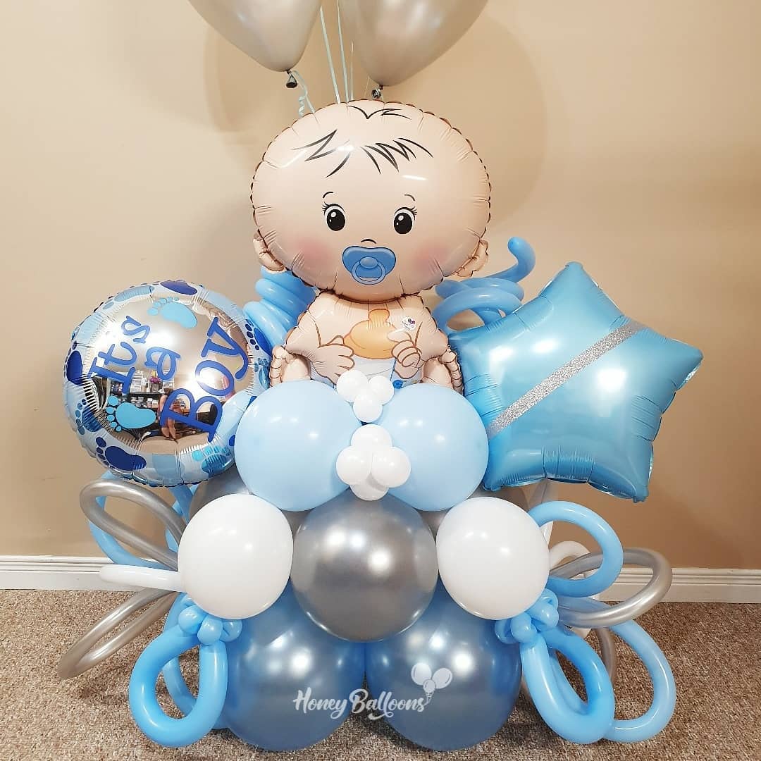 Bouquet de ballons baby shower it's a boy